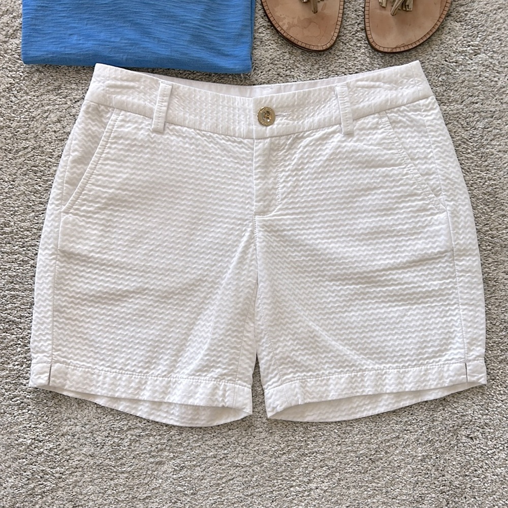 Lilly Pulitzer Jayne Short Resort White - Picture 3 of 6